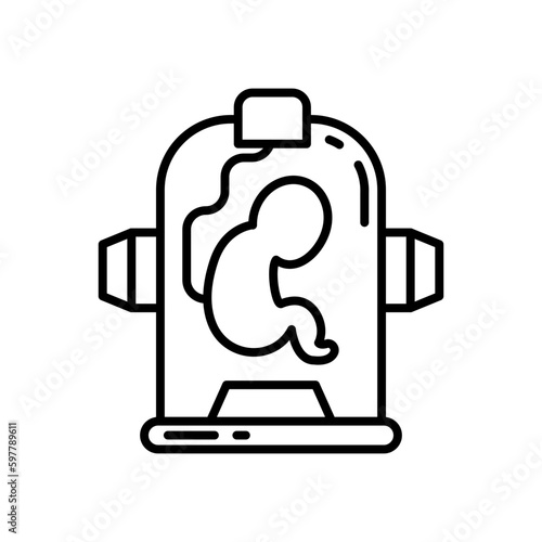 Genetic Engineering icon in vector. Illustration