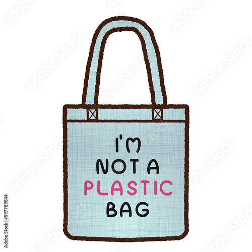 Fabric eco bag reusable