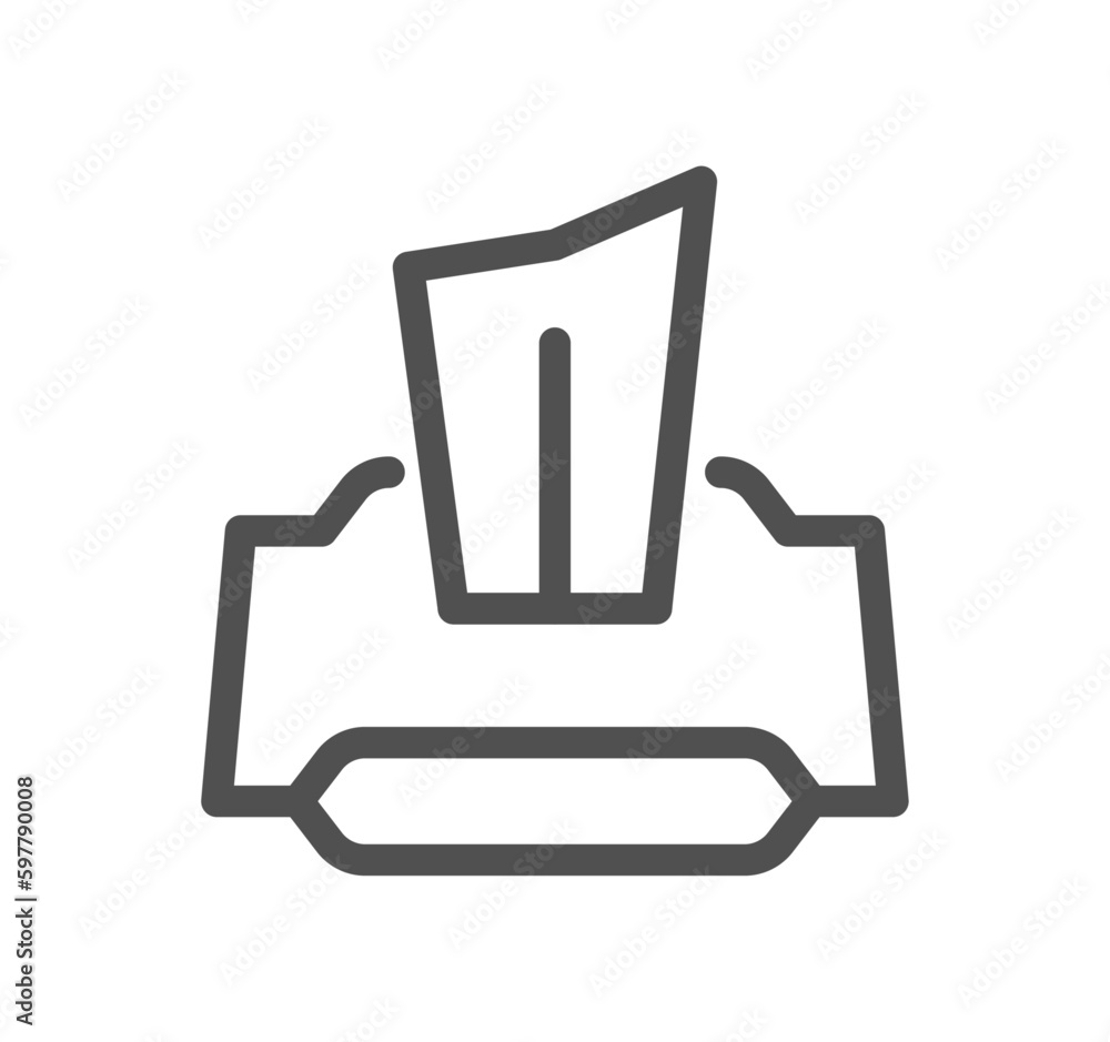Diaper and baby pants feature icon outline and linear vector. Diaper and baby pants feature icon outline and linear vector.