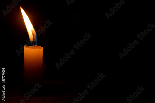 Candle in the night
