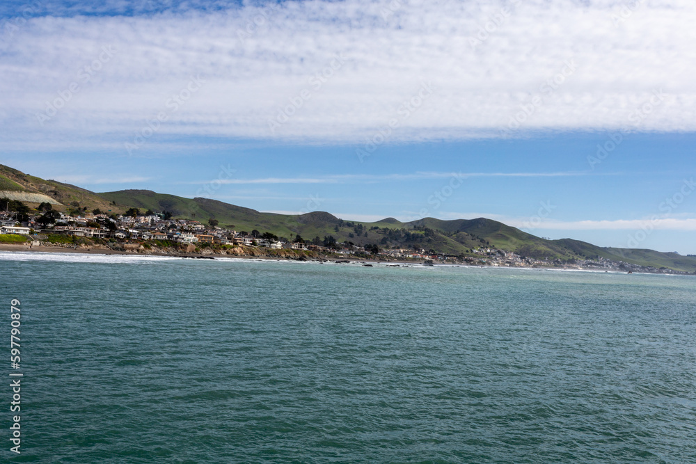 A view on the Pacific ocean coast A view on the Pacific ocean coast
