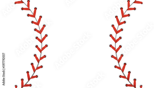 Vector of baseball background. Sports concept