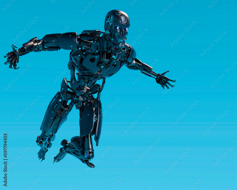 super cyborg skull mega jump