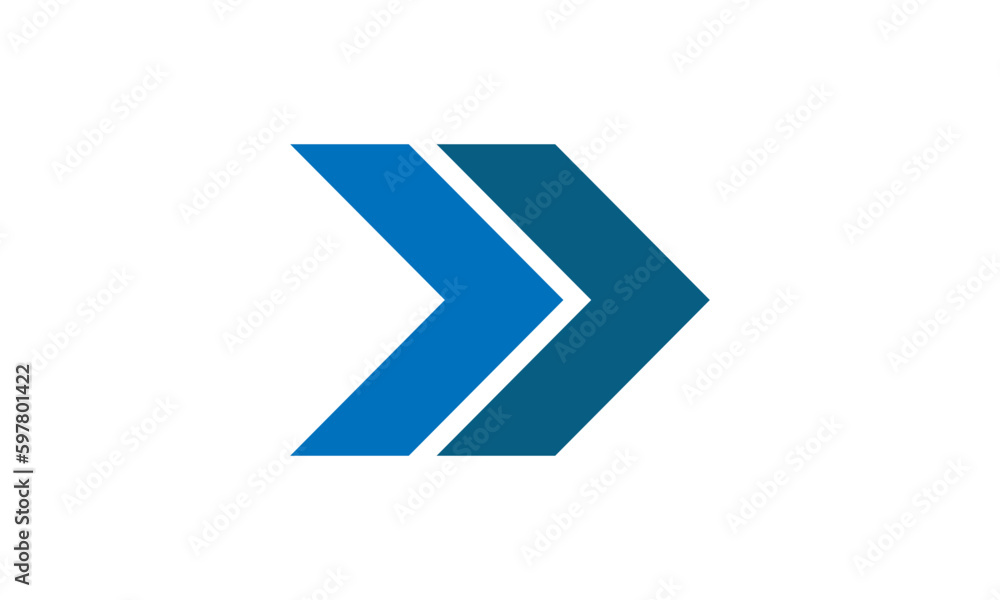 Arrow logo template icon vector image Arrow logo template icon vector image