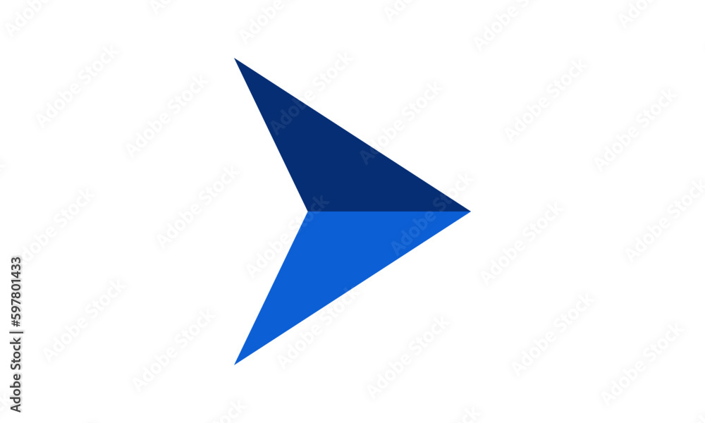 Arrow logo template icon vector image Arrow logo template icon vector image