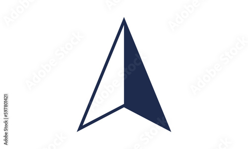 Arrow logo template icon vector image