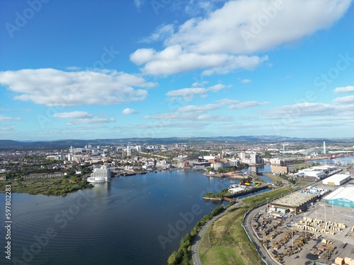 A view of Cardiff bay