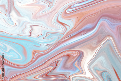 Abstract liquify, marble waves, wavy lines and abstract background idea.