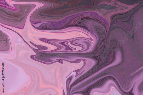 Abstract liquify, chaotic abstract, psychedelic background and seamless pattern concept.