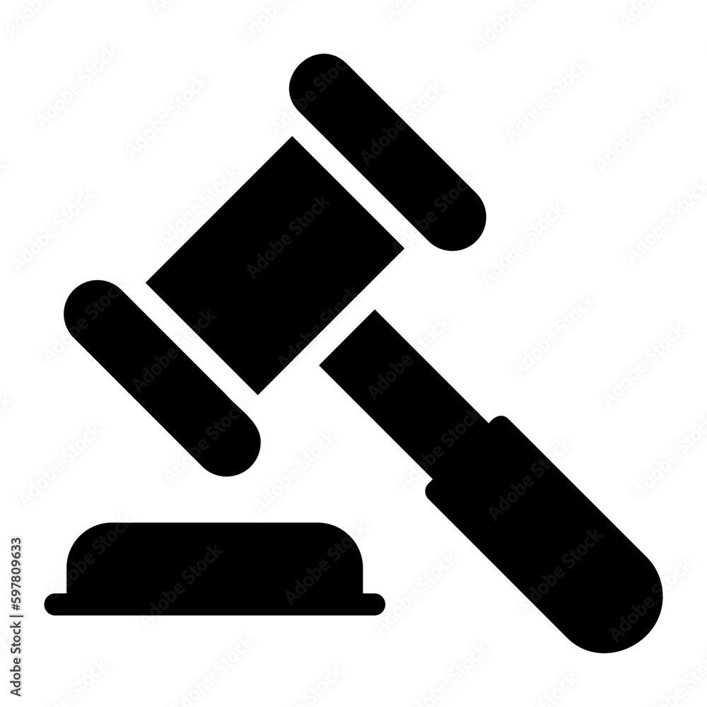 auction glyph icon auction glyph icon