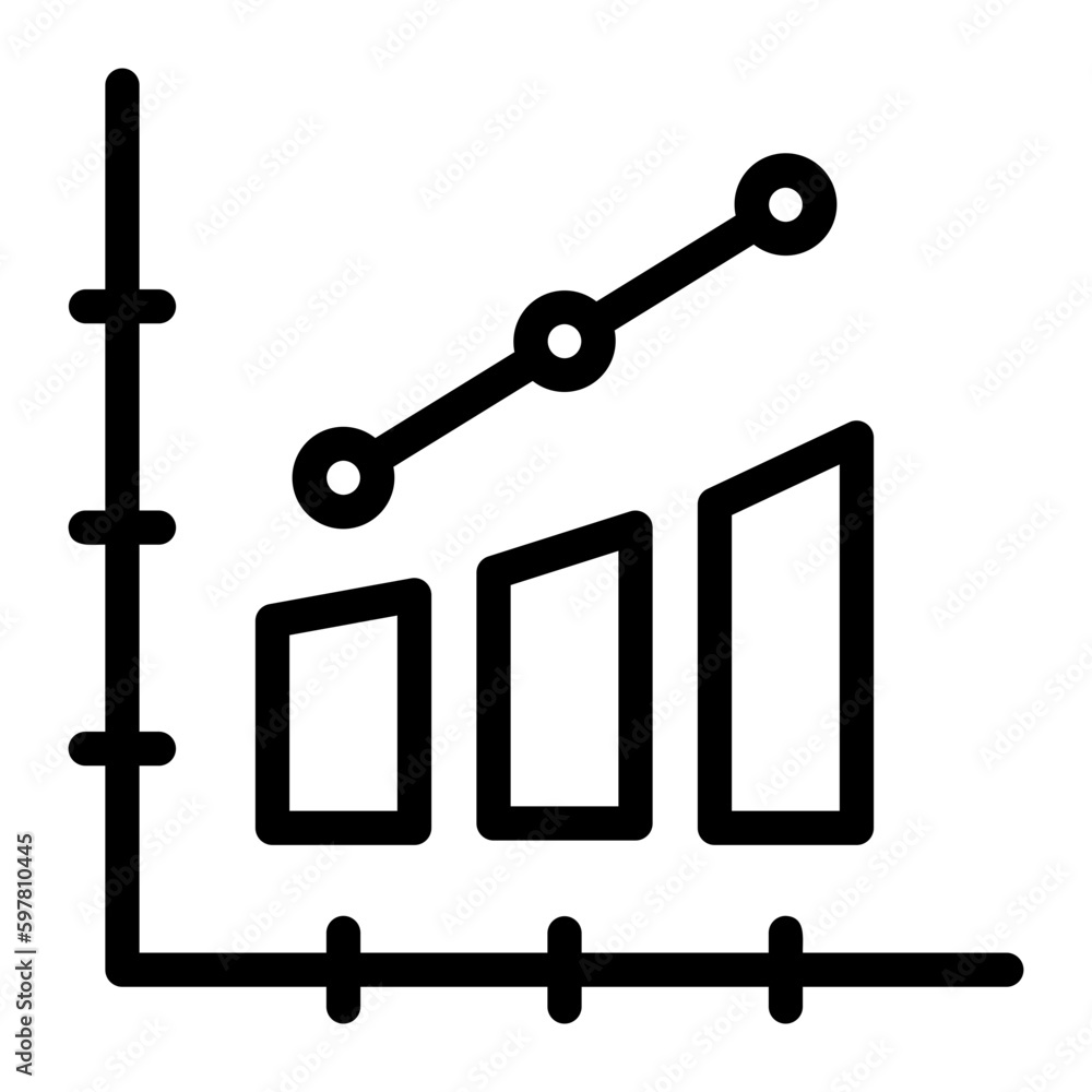 fluctuation line icon fluctuation line icon