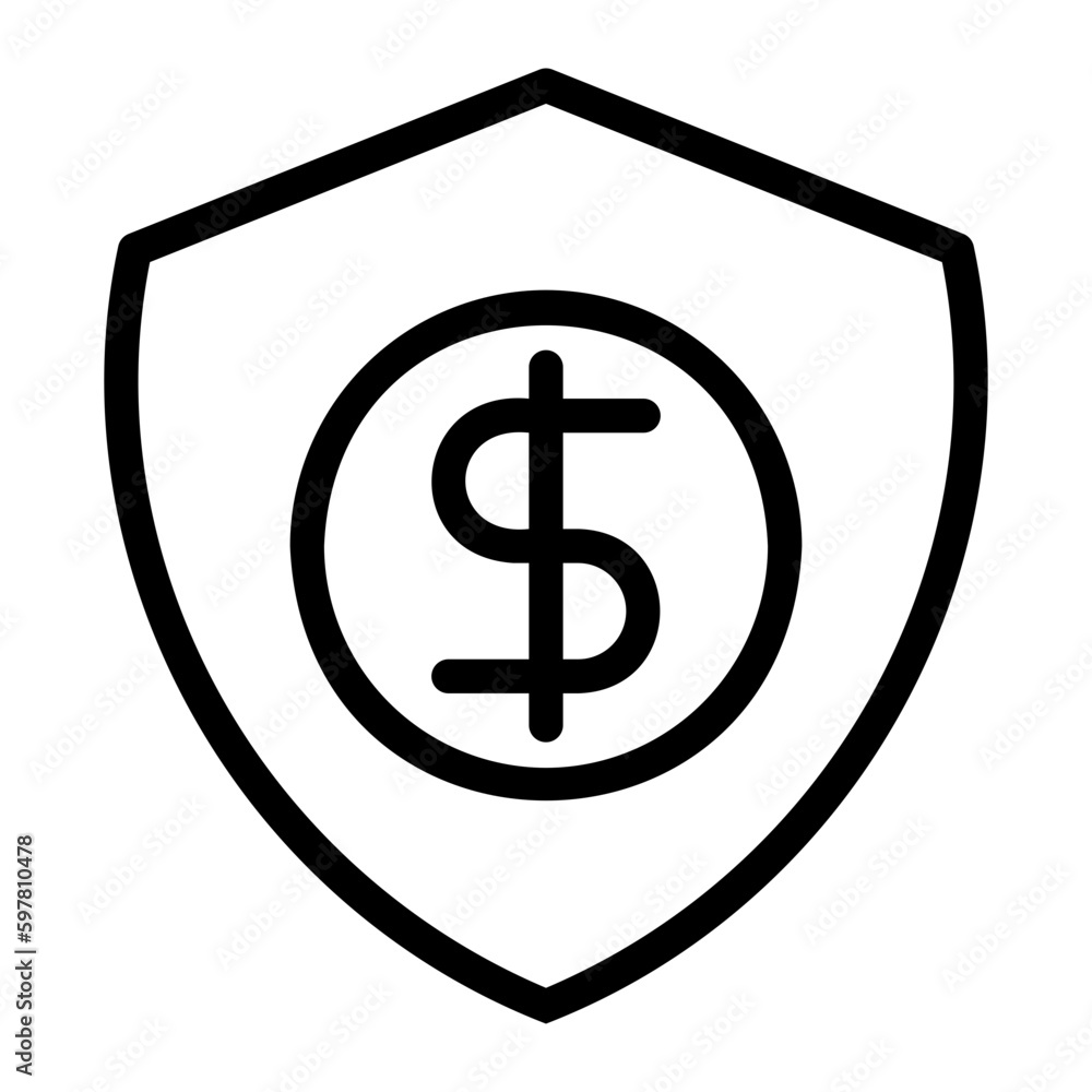 security line icon security line icon