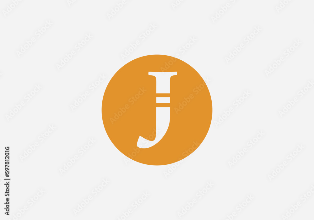 Brand circle logo design and favicon icon vector letters Brand circle logo design and favicon icon vector letters