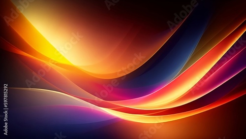 3D Colourful abstract background