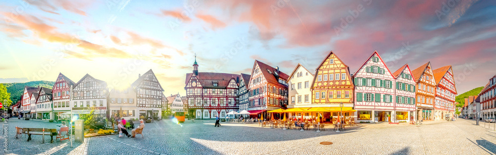 Naklejka premium Altstadt, Bad Urach, Deutschland 