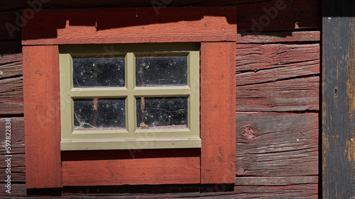 Old wooden building.