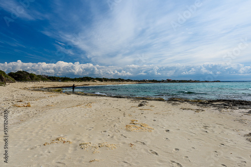 Puglia, Italia, Salento, spiaggia di Torre Chianca photo