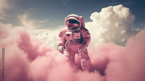 Astronaut in the Clouds