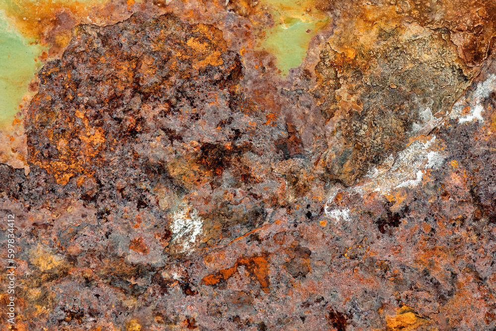 Rusty Metal Background Texture - Grunge Industrial Surface Rusty Metal Background Texture - Grunge Industrial Surface