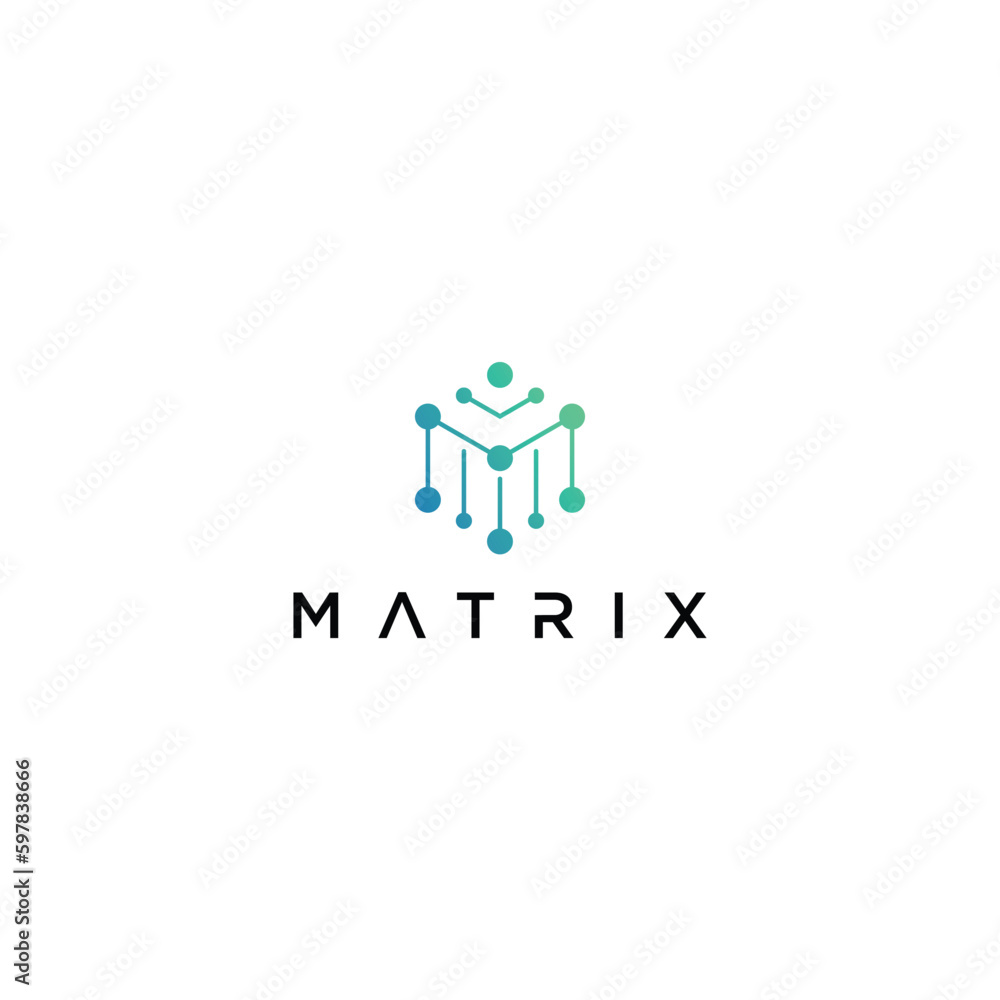Simple logo M vector. Simple logo M vector.