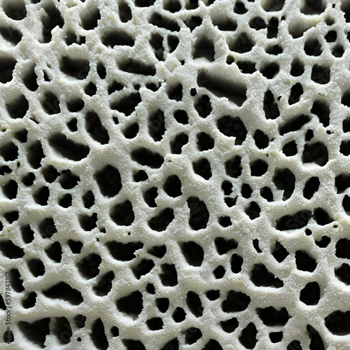 A spongy and porous texture with foam rubber and sponge materials1  Generative AI