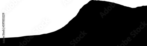 glencoe Buachaille Etive Mor silhouette