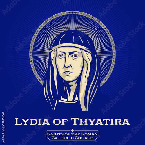 Catholic Saints. Lydia of Thyatira is a woman mentioned in the New Testament who is regarded as the first documented convert to Christianity in Europe. Several Christian denominations have designated 