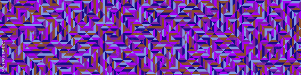 Color Rhombus tile tessellation pattern illustration Color Rhombus tile tessellation pattern illustration