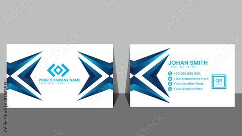 business card design template, Star tool Combination Design Template.