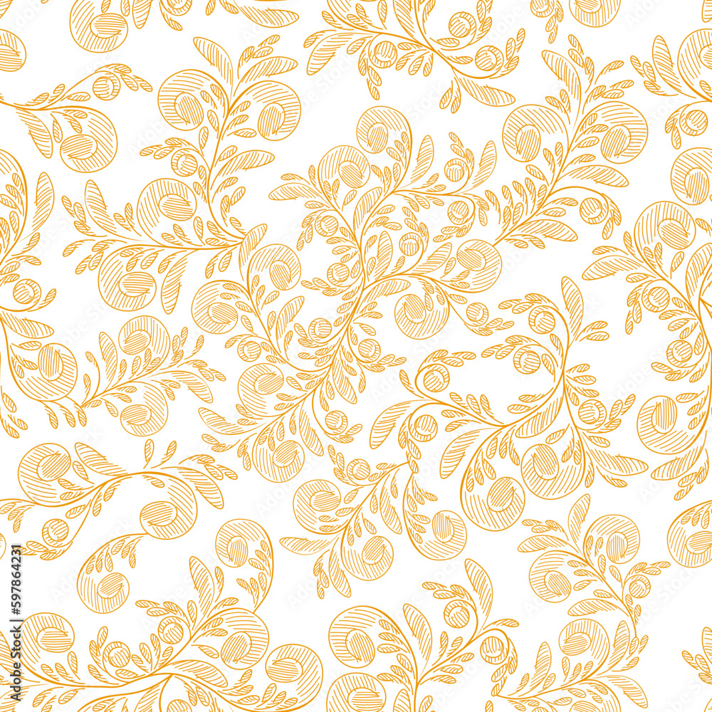 Floral Seamless Pattern Floral Seamless Pattern