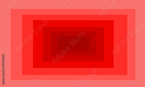 Vector illustration. Time dimension box. Red gradient. Suitable for use as a sign to enter a time dimension