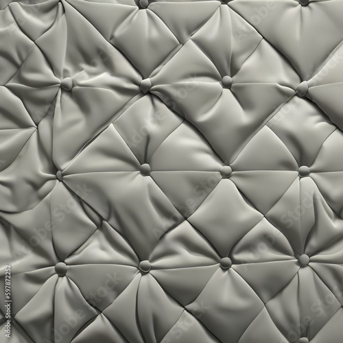A soft and cozy interpretation of a quilted fabric, with textured and patterned shapes resembling a warm and comforting quilt2, Generative AI