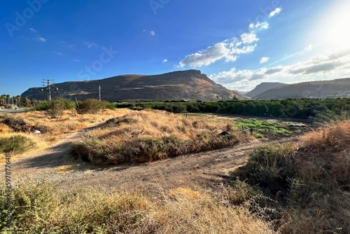 Landscape near the Sea of Galilee