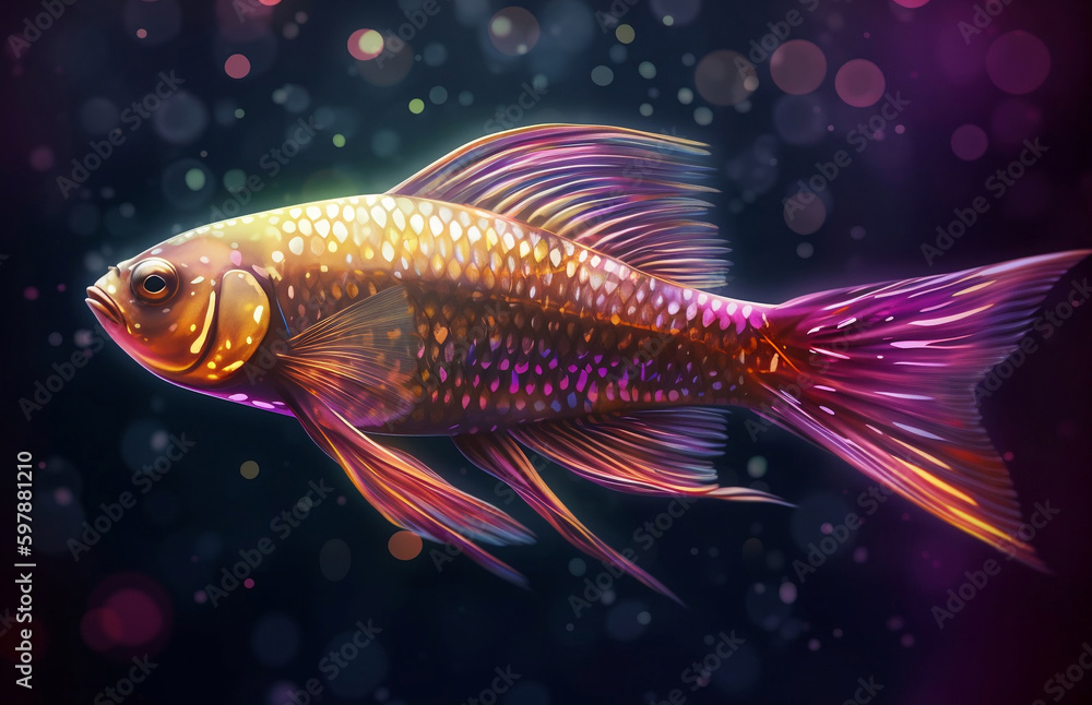 Iridescent Fish: A Spectacular Display of Shimmering Hues and Dazzling Colors in Aquatic Beauty, a Stunning Array of Nature's Artistry Iridescent Fish: A Spectacular Display of Shimmering Hues and Dazzling Colors in Aquatic Beauty, a Stunning Array of Nature's Artistry