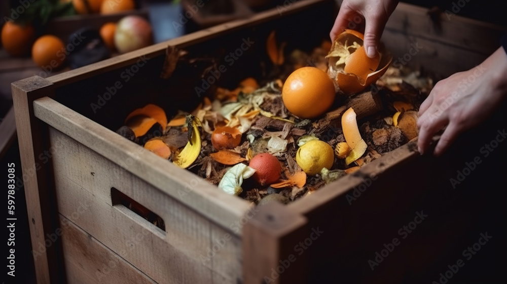 Green Home Composting: Enriching Soil with Organic Waste in Garden ...
