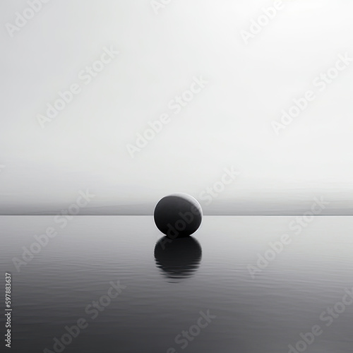 A_minimalist_photograph_featuring_a_simple_yet_elegant