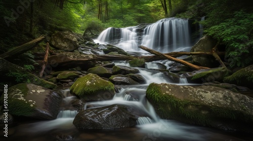 Enchanting Waterfalls  Capturing the Power and Grace of the Great Smoky Mountains