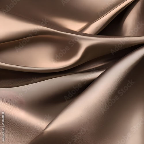 A silky and flowing texture with flowing dresses and satin ribbons3, Generative AI