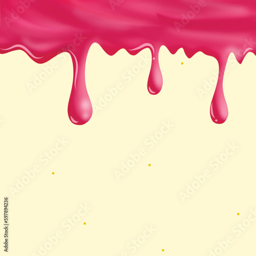 Free background Ice cream dripping honey caramel pastel colors cream sweet