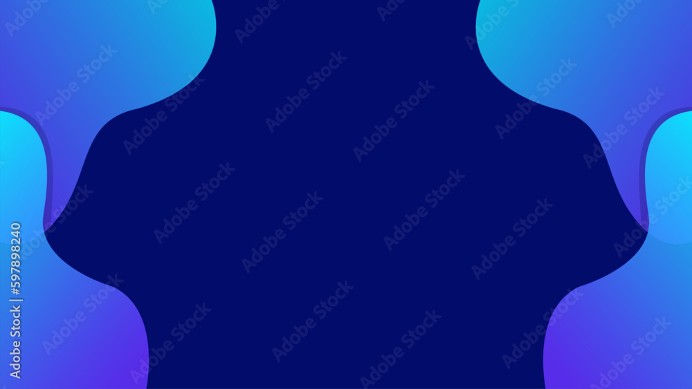 Abstract modern background with blue gradient