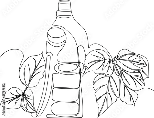 Home cleaning service landing page design concept, illustration of janitors with cleaning tools. Vector illustration