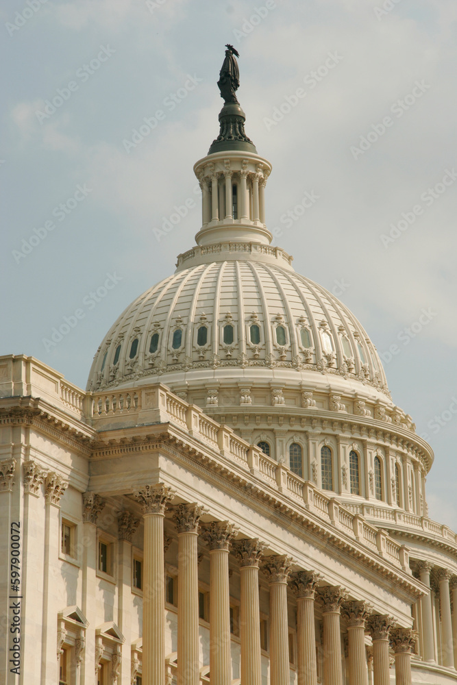 Obraz premium The U.S. Capital Building, Washington, DC