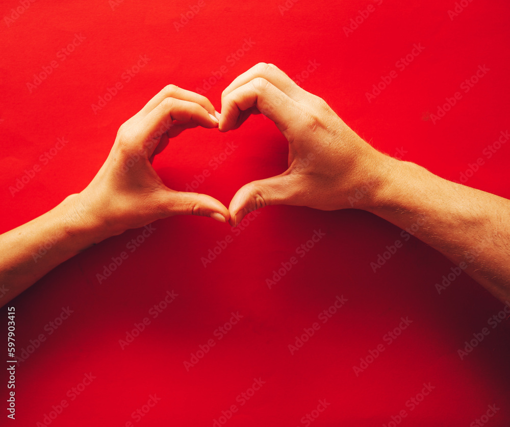 Female hands showing a heart. Sign of love, harmony, gratitude, charity. Feelings and emotions concept Female hands showing a heart. Sign of love, harmony, gratitude, charity. Feelings and emotions concept