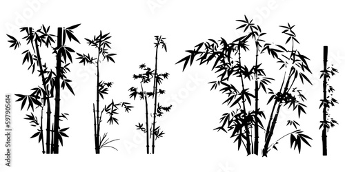 bamboo silhouettes