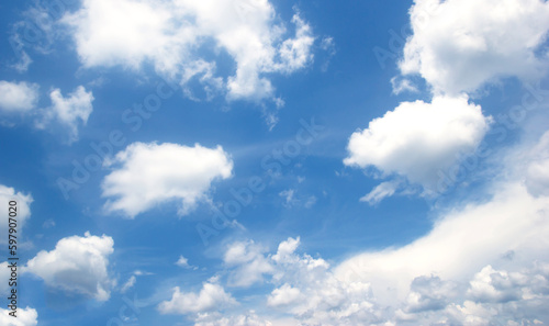 Fototapeta Naklejka Na Ścianę i Meble -  sky white clouds