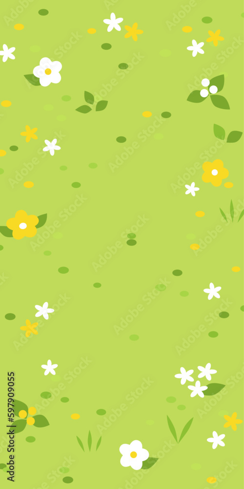 背景イラスト_草原 背景イラスト_草原