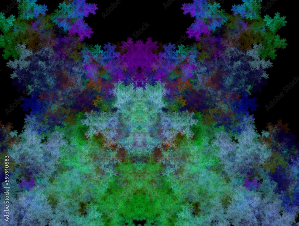 Imaginatory fractal abstract background Image Imaginatory fractal abstract background Image