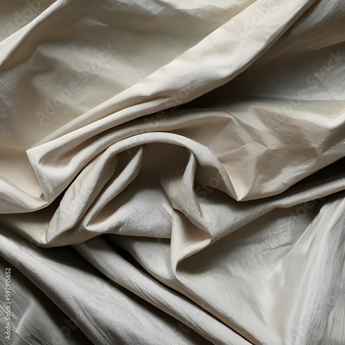 A crumpled and wrinkled texture with rumpled bedsheets and old books5, Generative AI