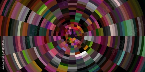 Colorful round shapes  target  circles  abstract background