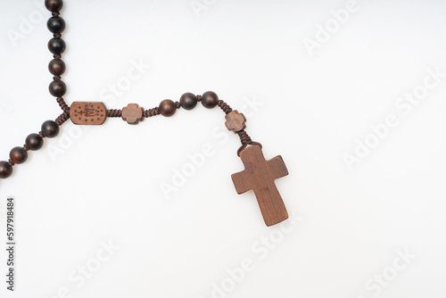 Images related to Catholicism, such as rosaries and crosses